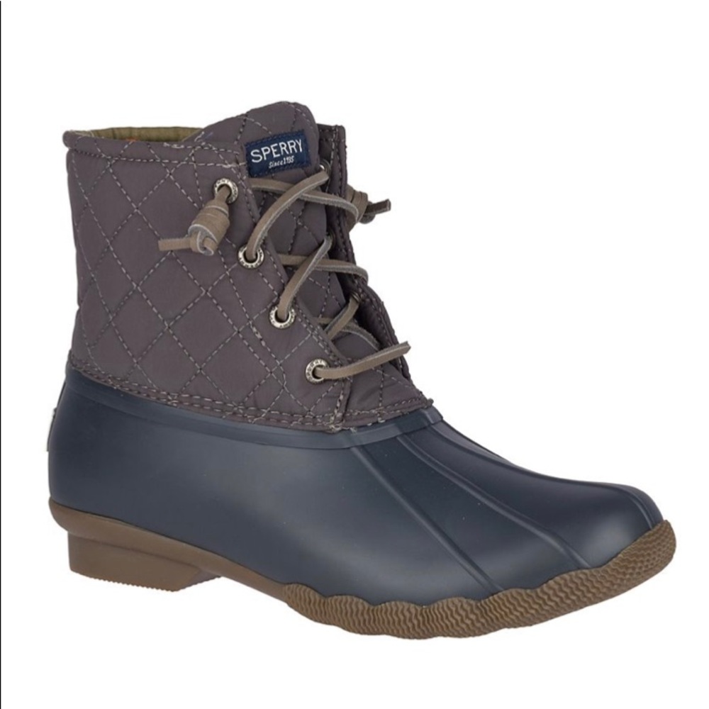 Sperry Saltwater Quilted Boots NIB